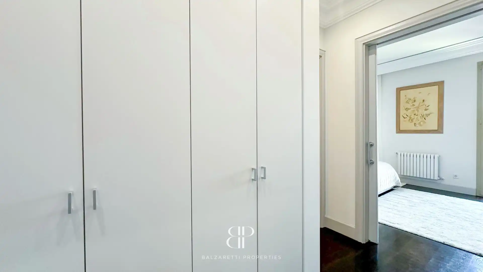 Schlafzimmer von Wohnung zur Miete in Barcelona mit Klimaanlage, Heizung und Parkett