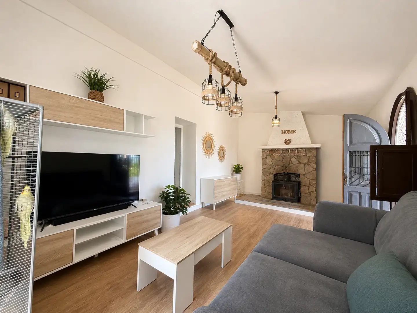 Sala de estar de Casa o chalet en venta en Godelleta con Aire acondicionado, Calefacción y Jardín privado
