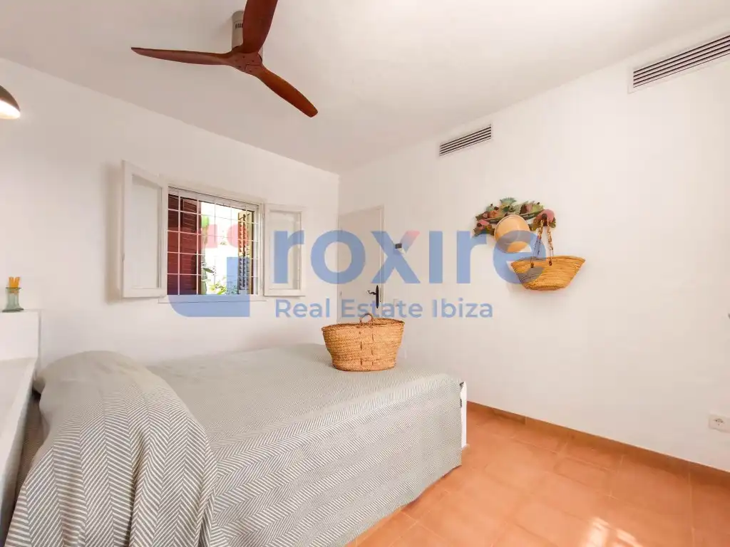 Bedroom of Houses for rent in Sant Josep de sa Talaia  with Air Conditioner, Private garden and Terrace
