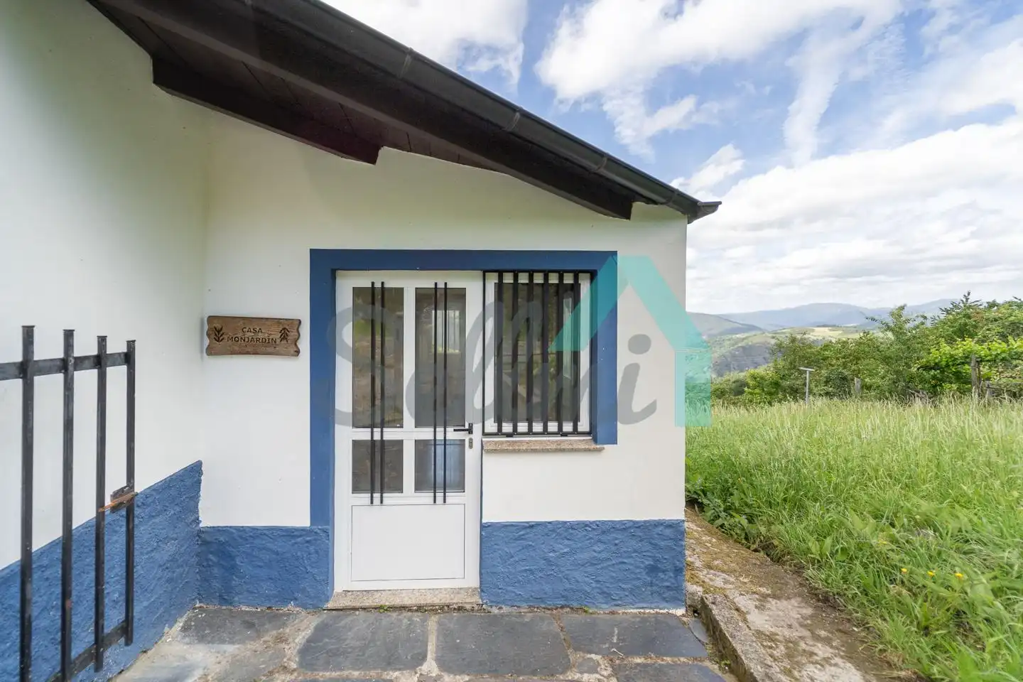 Vista exterior de Casa o chalet en venta en Grandas de Salime con Jardín privado y Parquet