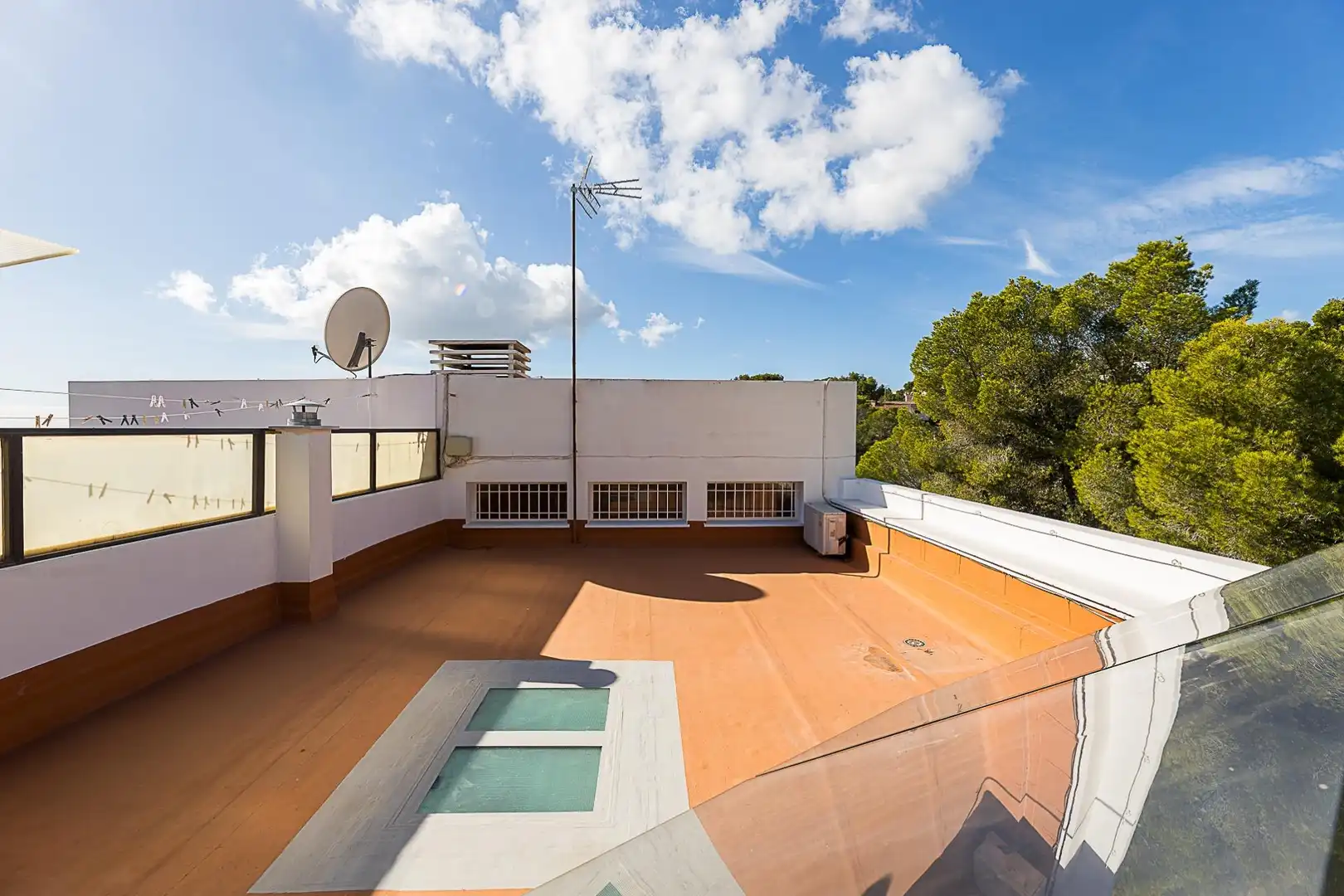Terraza de Casa adosada en venta en Calvià con Aire acondicionado, Calefacción y Jardín privado