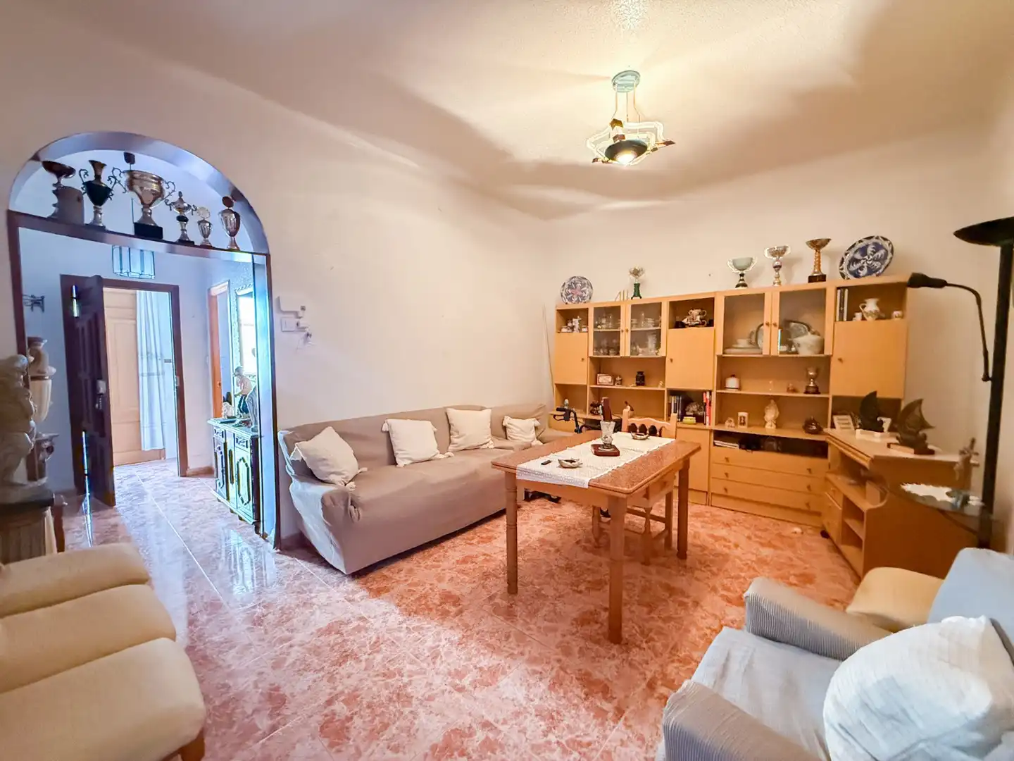Living room of Houses for sale in Águilas  with Terrace, Storage room and Furnished