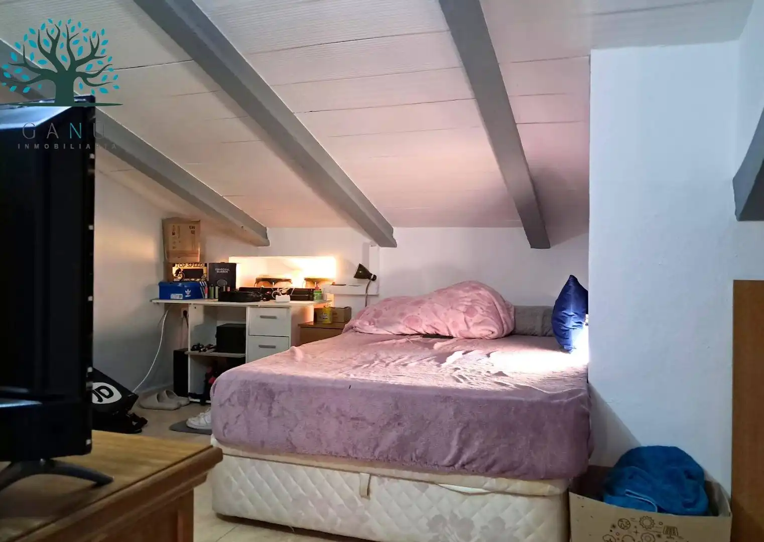 Schlafzimmer von Maisonette zum Verkauf in Mazarrón mit Klimaanlage, Privatgarten und Terrasse