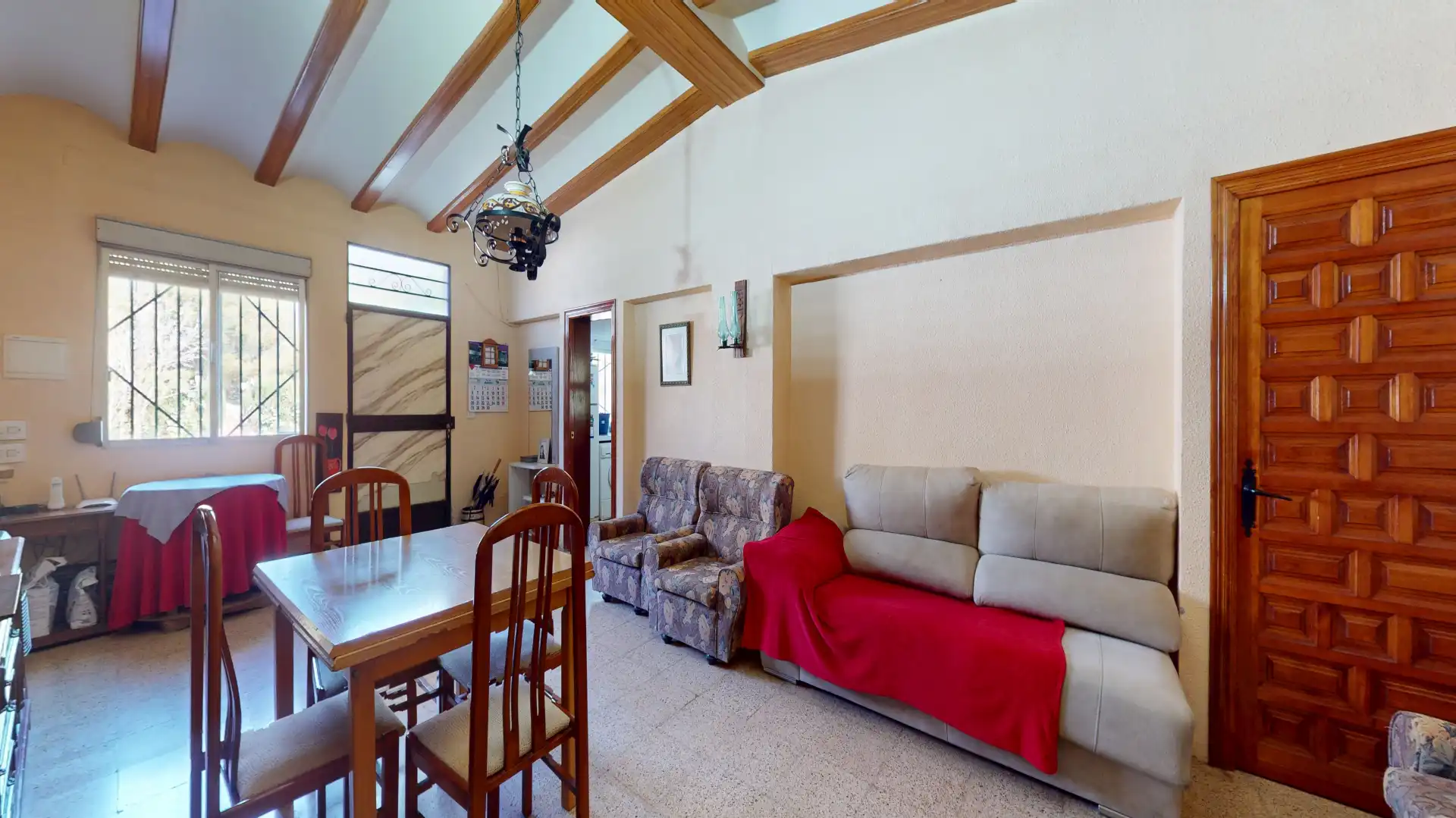 Sala de estar de Casa o chalet en venta en Petrer con Jardín privado y Piscina