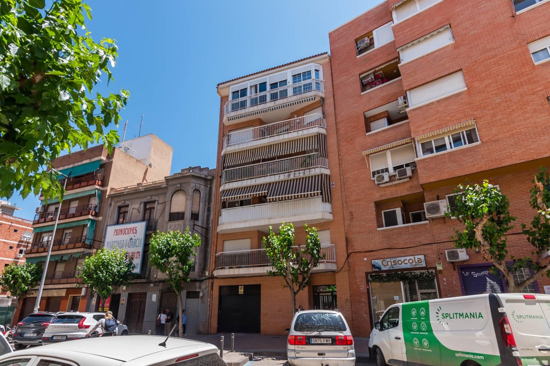 Exterior view of Flat for sale in  Murcia Capital  with Air Conditioner, Heating and Parquet flooring