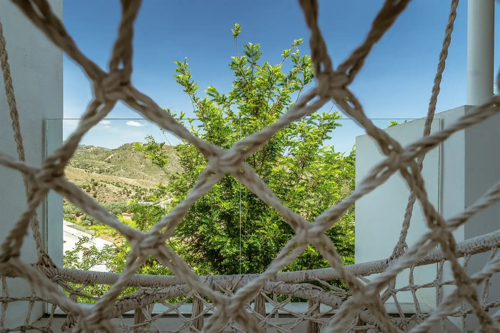 Terraza de Apartamento de alquiler en Ojén con Aire acondicionado, Calefacción y Terraza