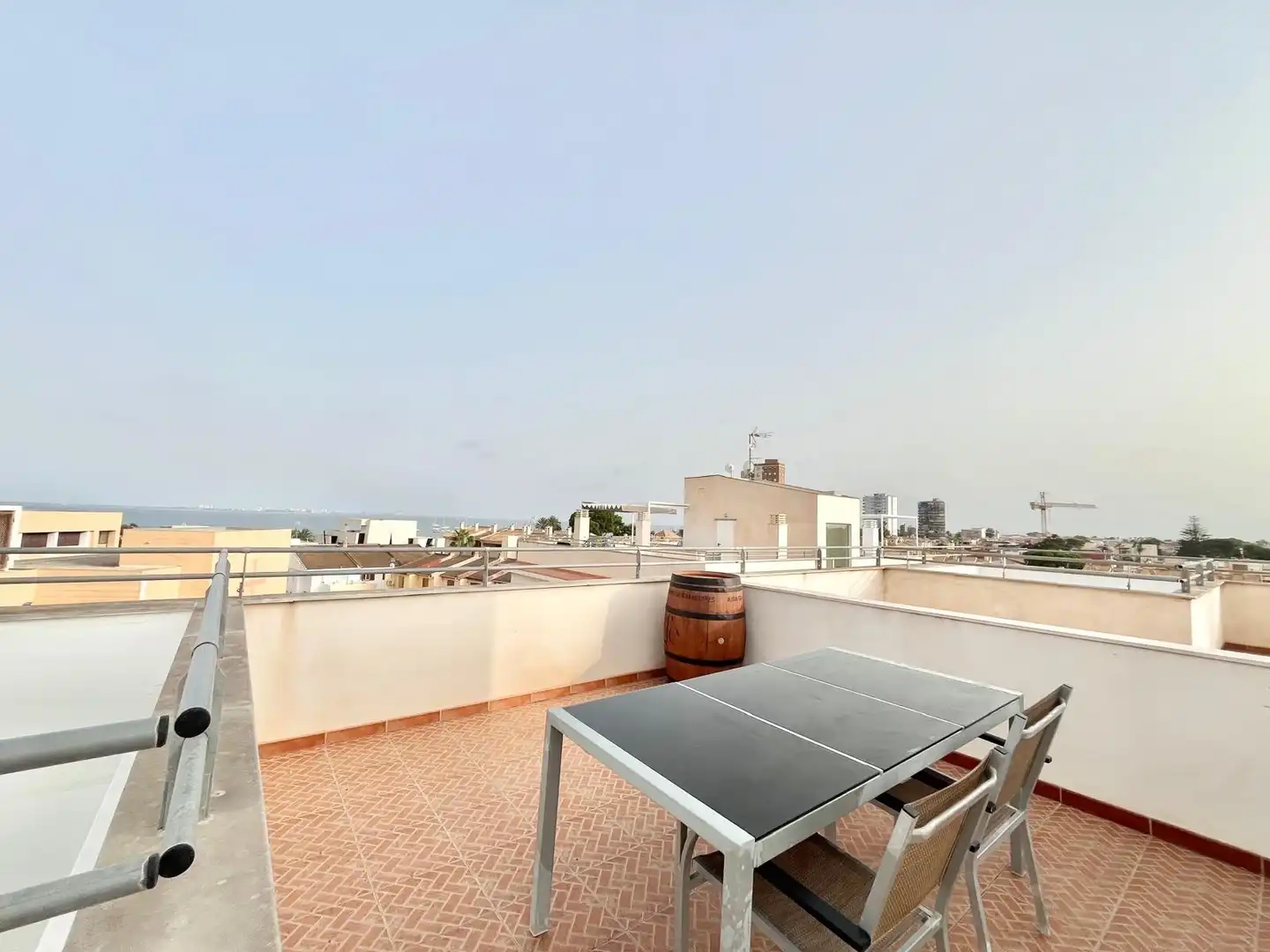 Terrassa de Àtic de lloguer en San Javier amb Aire condicionat, Calefacció i Terrassa