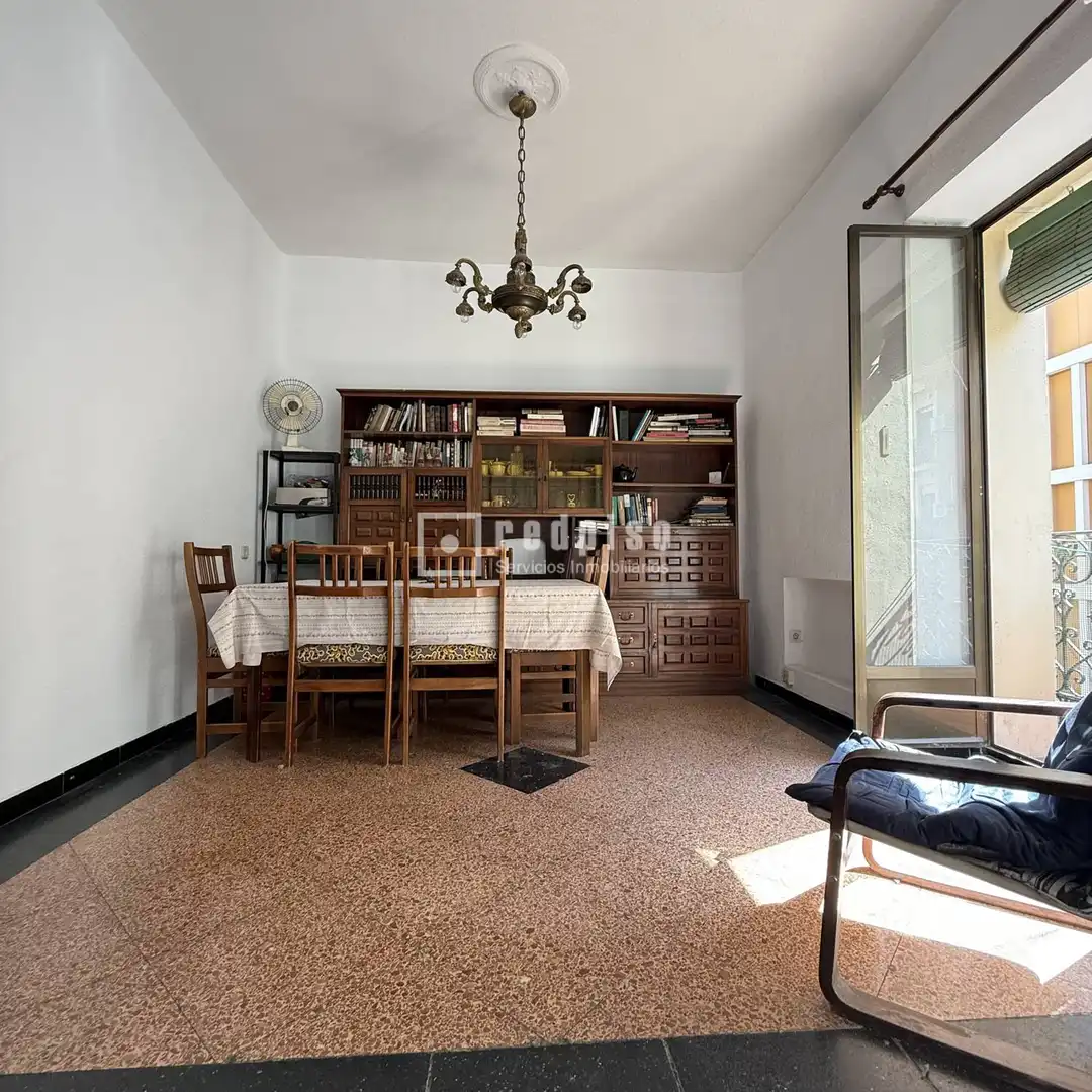 Dining room of Flat for sale in Madrid  with Heating, Terrace and Furnished