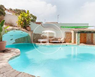 Swimming pool of House or chalet to rent in Manises  with Air Conditioner, Heating and Private garden