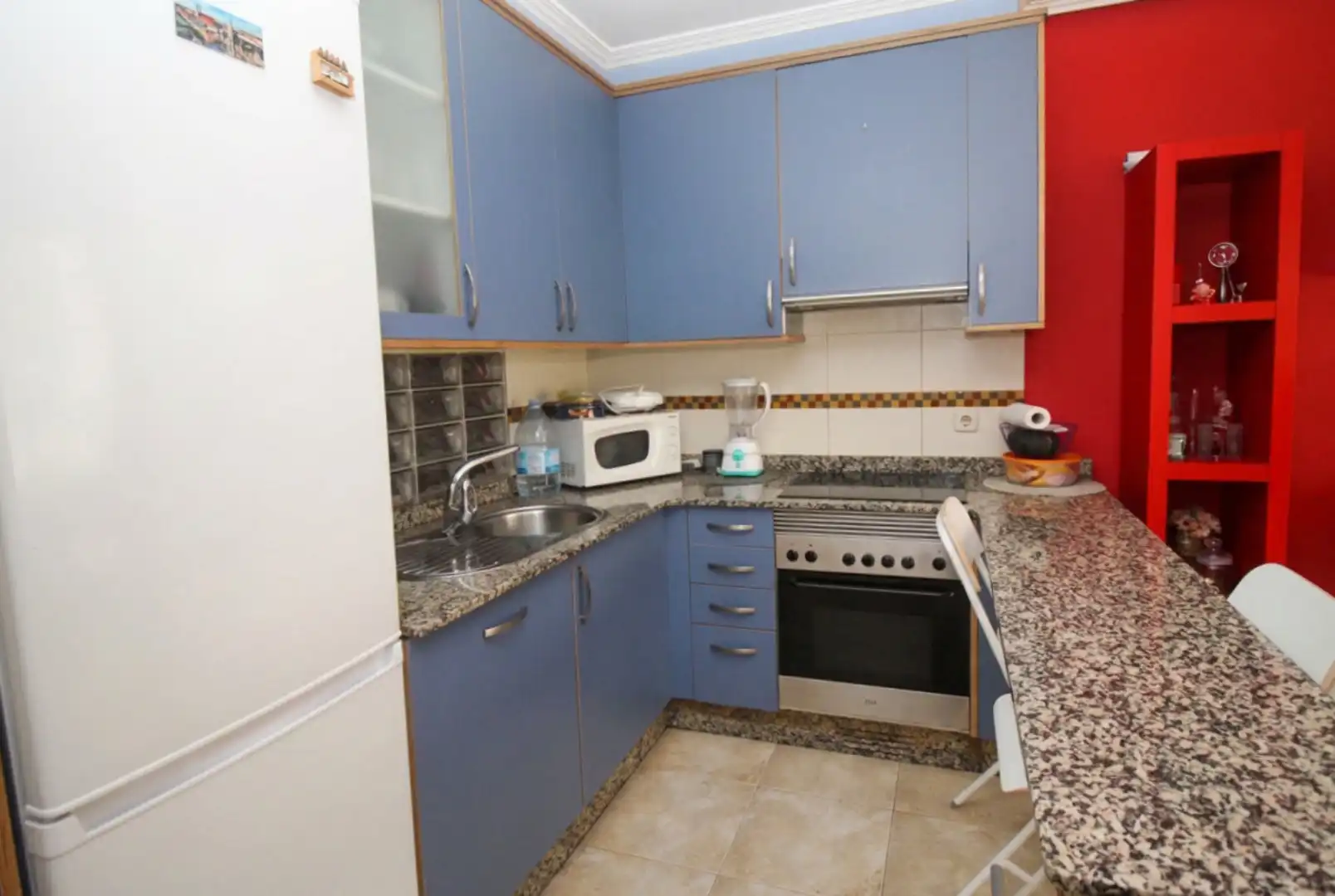 Cocina de Piso en venta en Betanzos con Calefacción, Parquet y Amueblado