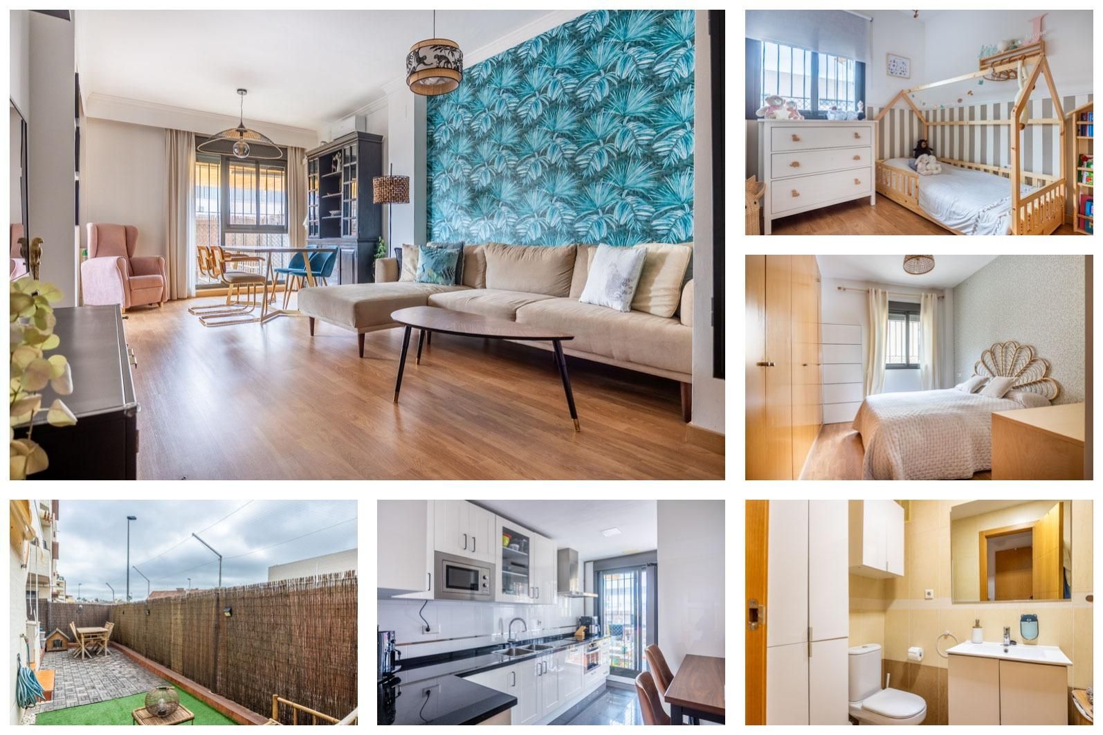 Vista exterior de Pis en venda en Mairena del Aljarafe amb Aire condicionat, Terrassa i Traster