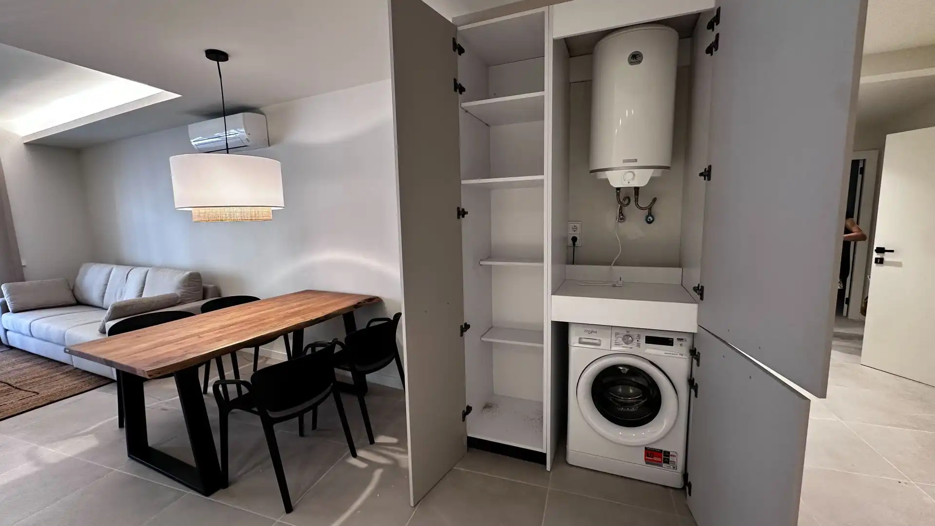 Cuina de Pis de lloguer en Tortosa amb Aire condicionat, Calefacció i Terrassa