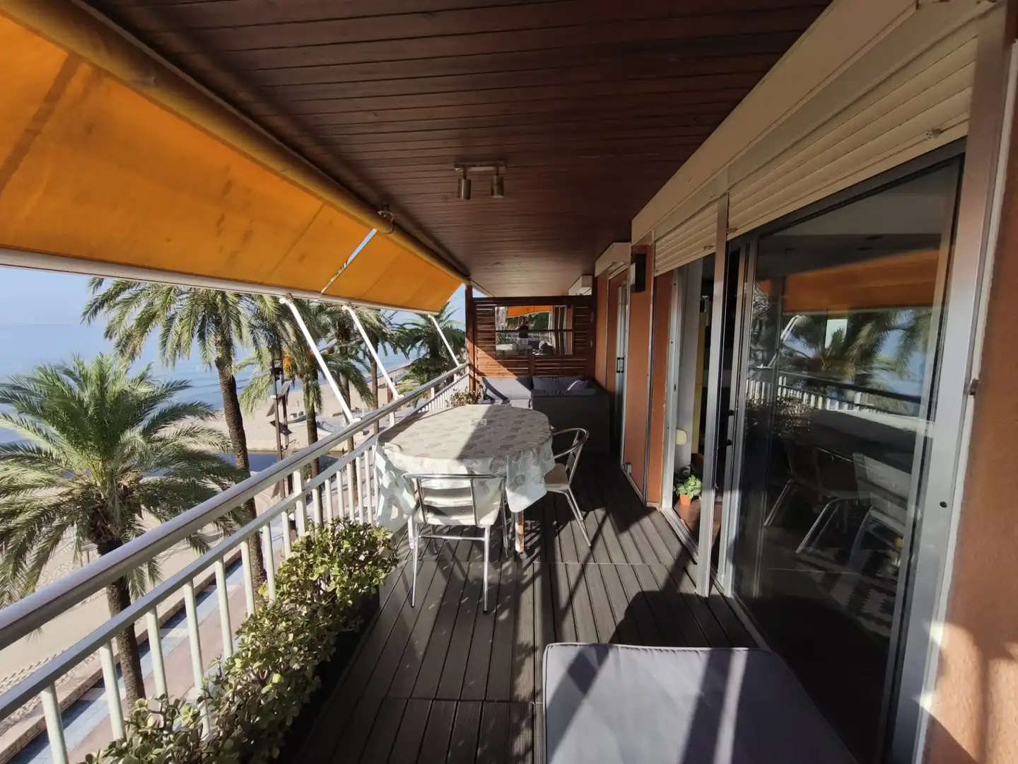 Terrace of Flat for sale in Salou  with Parquet flooring, Terrace and Furnished