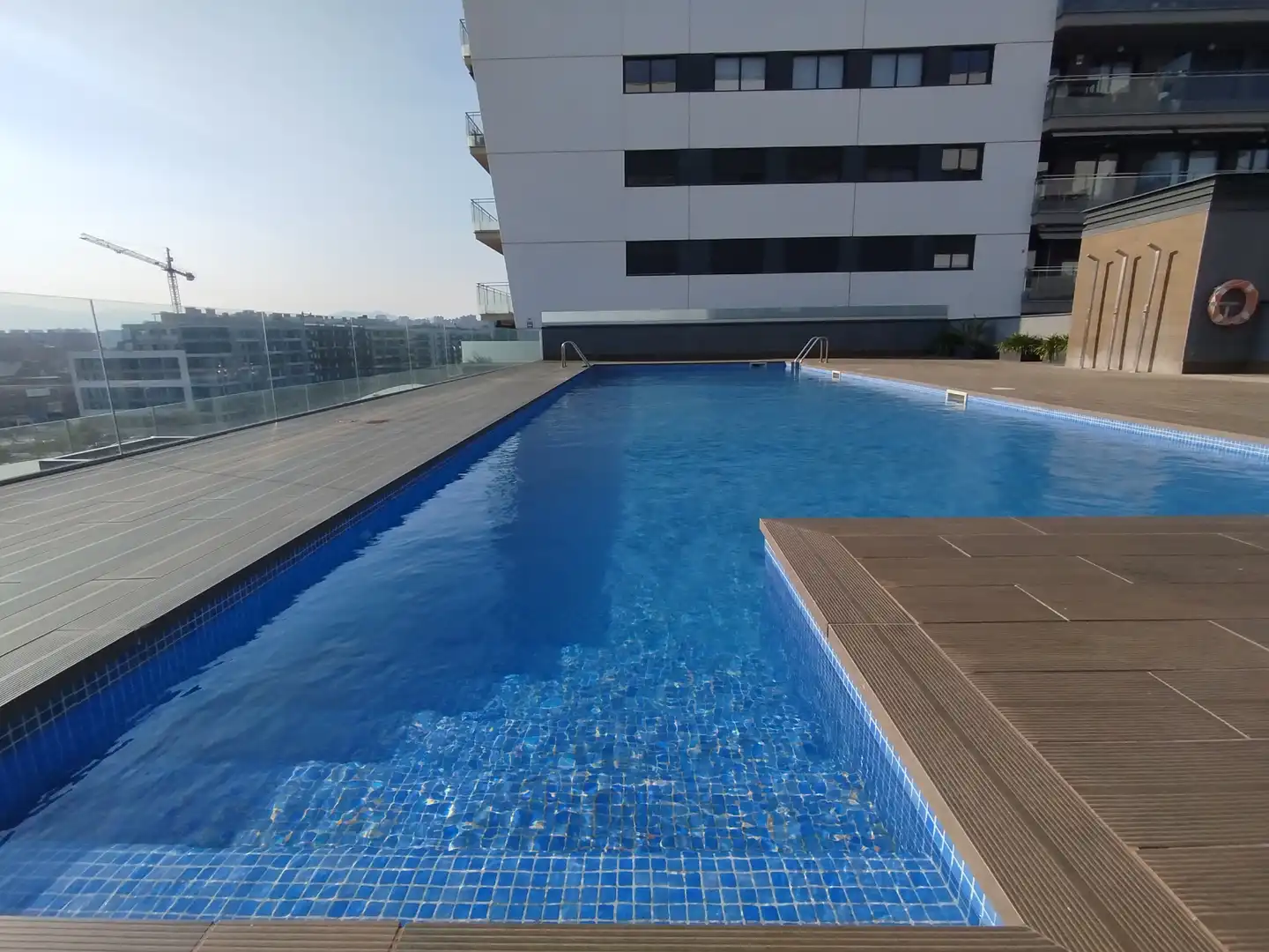 Piscina de Piso en venta en Badalona con Aire acondicionado, Calefacción y Parquet