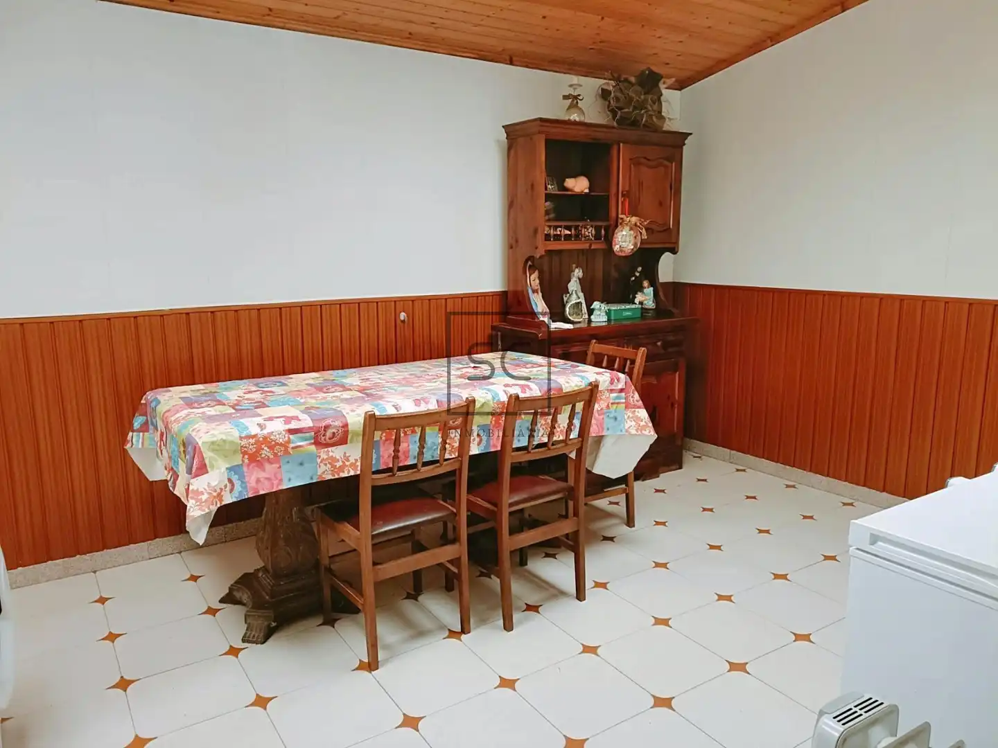 Dining room of Houses for sale in Narón  with Private garden