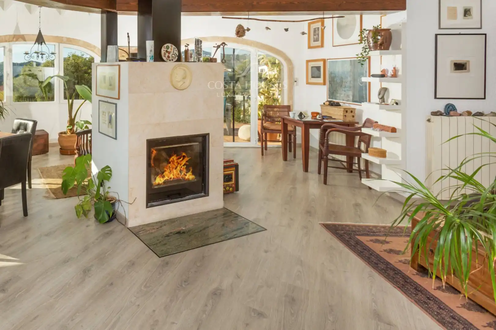 Living room of Houses for sale in Jávea / Xàbia  with Heating, Private garden and Terrace