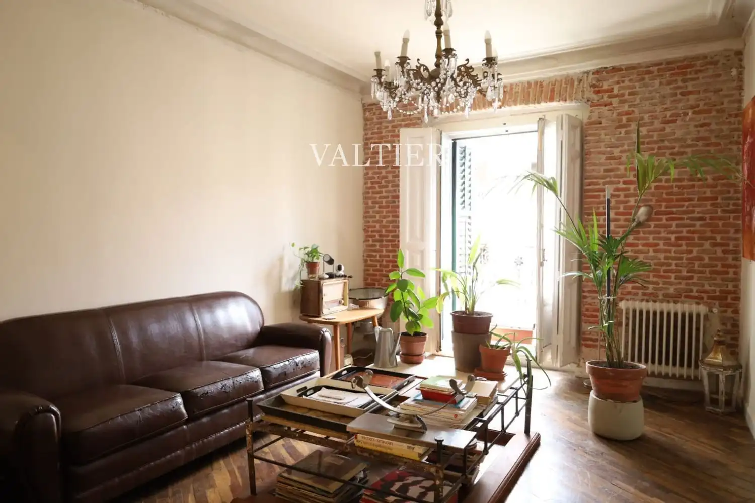 Living room of Flat for rent in Madrid  with Air Conditioner, Storage room and Furnished