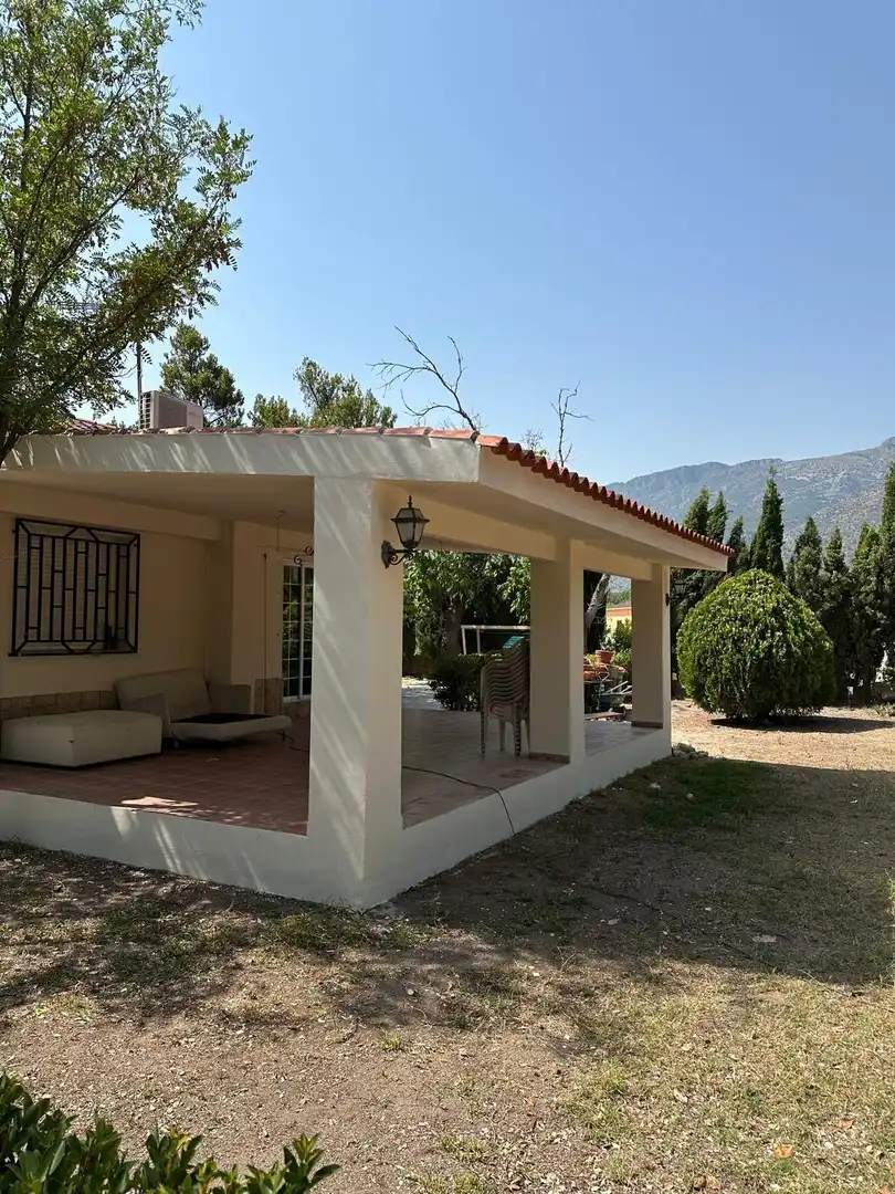 Terrace of Houses for sale in Muro de Alcoy  with Heating, Swimming Pool and Furnished