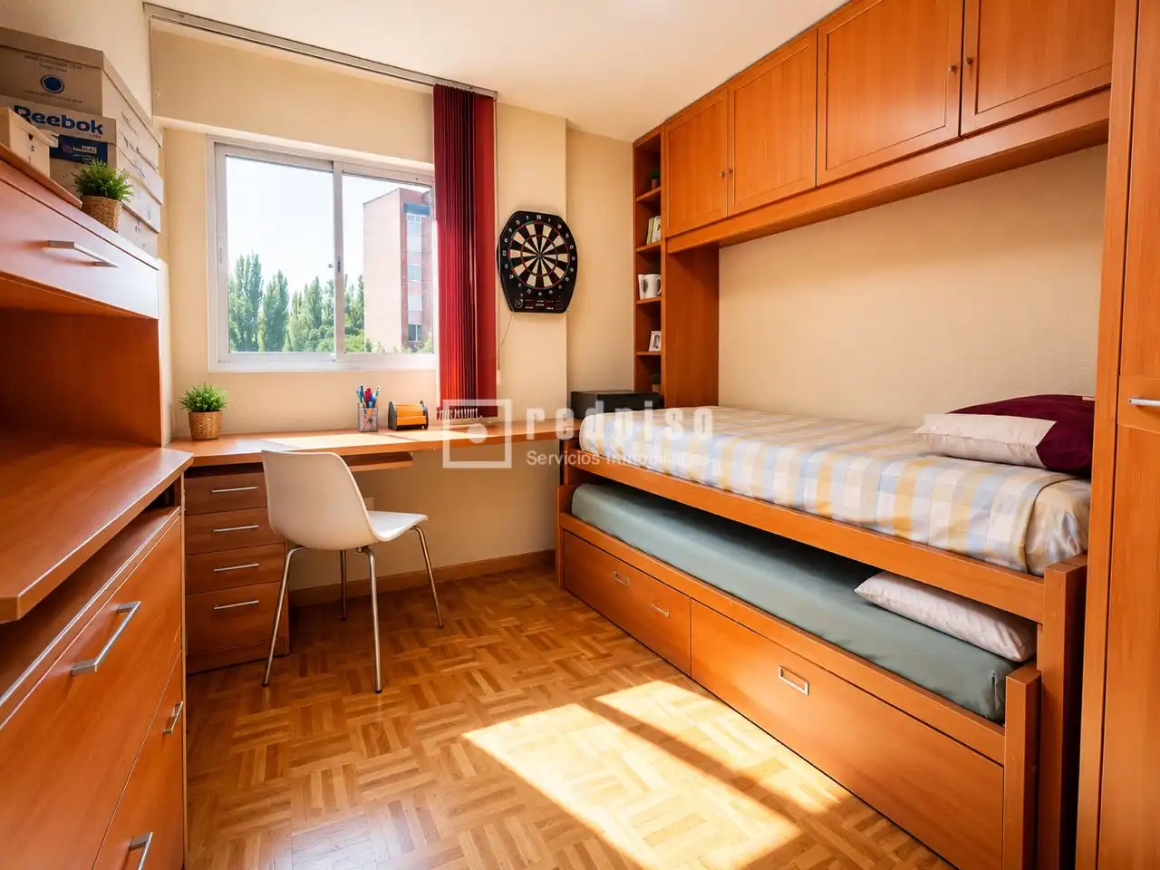 Dormitori de Pis en venda en Fuenlabrada amb Aire condicionat, Parquet i Terrassa