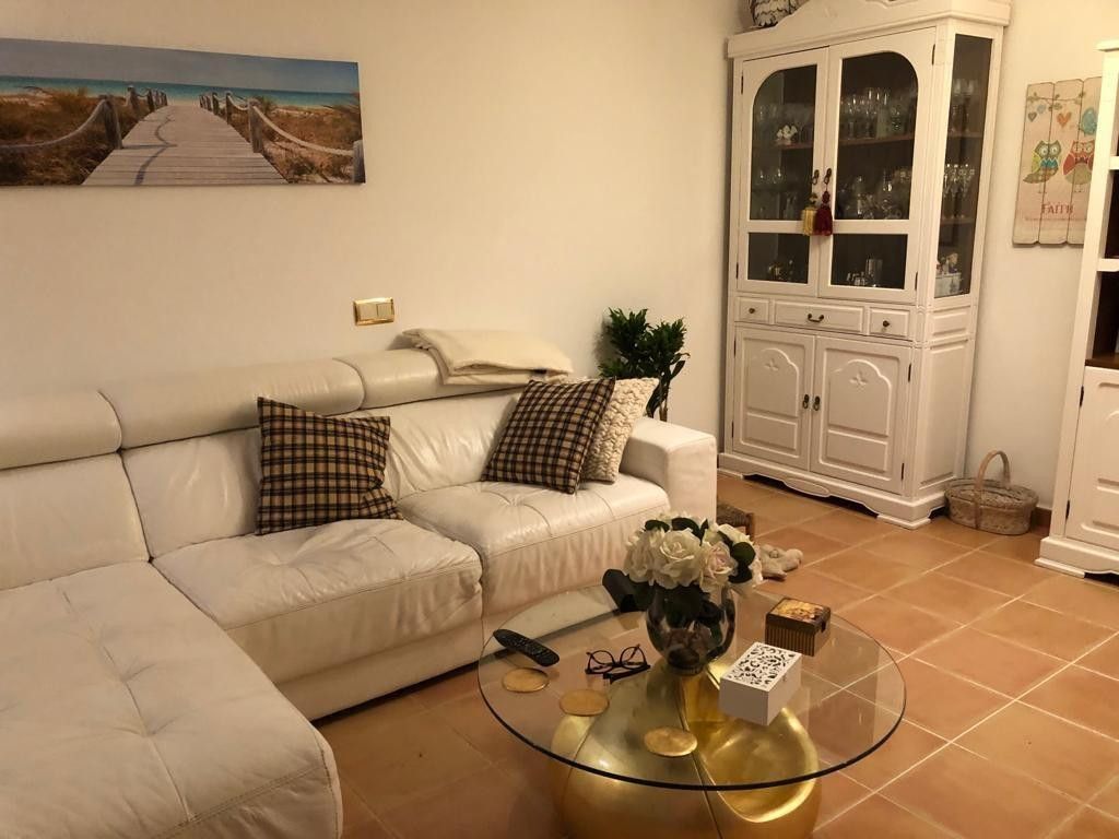 Sala d'estar de Casa adosada en venda en Sant Josep de sa Talaia amb Aire condicionat, Calefacció i Jardí privat