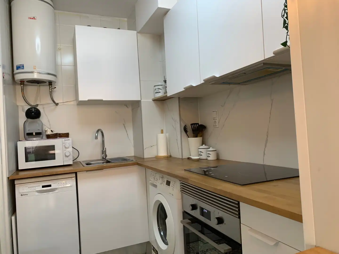 Cocina de Apartamento en venta en Torredembarra con Aire acondicionado, Calefacción y Terraza
