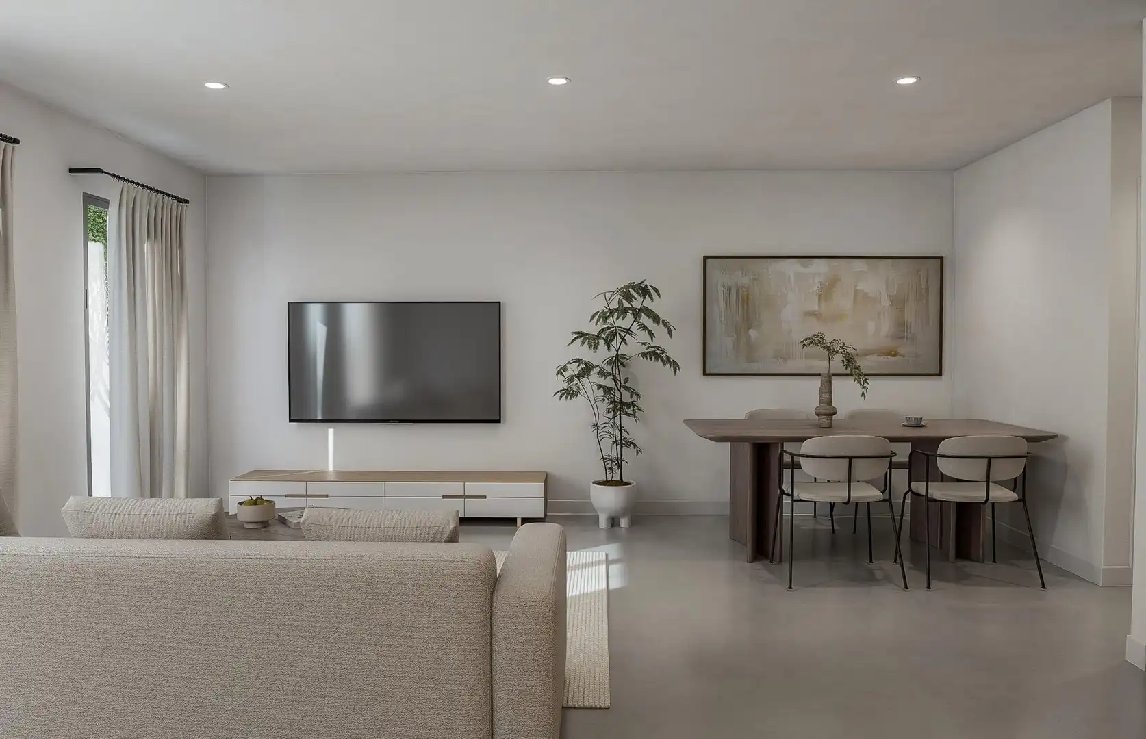 Sala de estar de Apartamento en venta en Armeñime - Las Moraditas - Las Cancelas