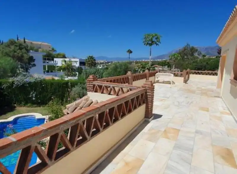 Garden of Houses for rent in Marbella  with Air Conditioner, Heating and Private garden