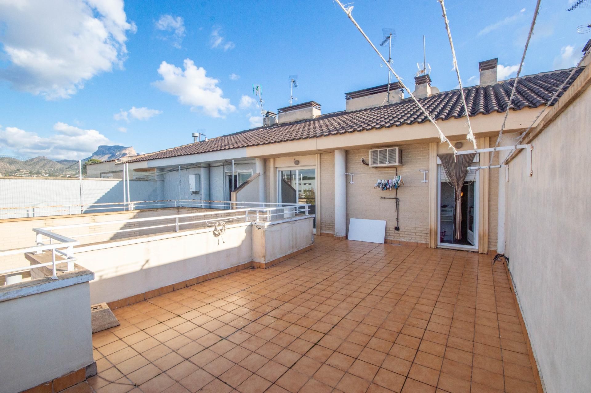 Terrace of Single-family semi-detached for sale in Elda  with Air Conditioner, Terrace and Storage room