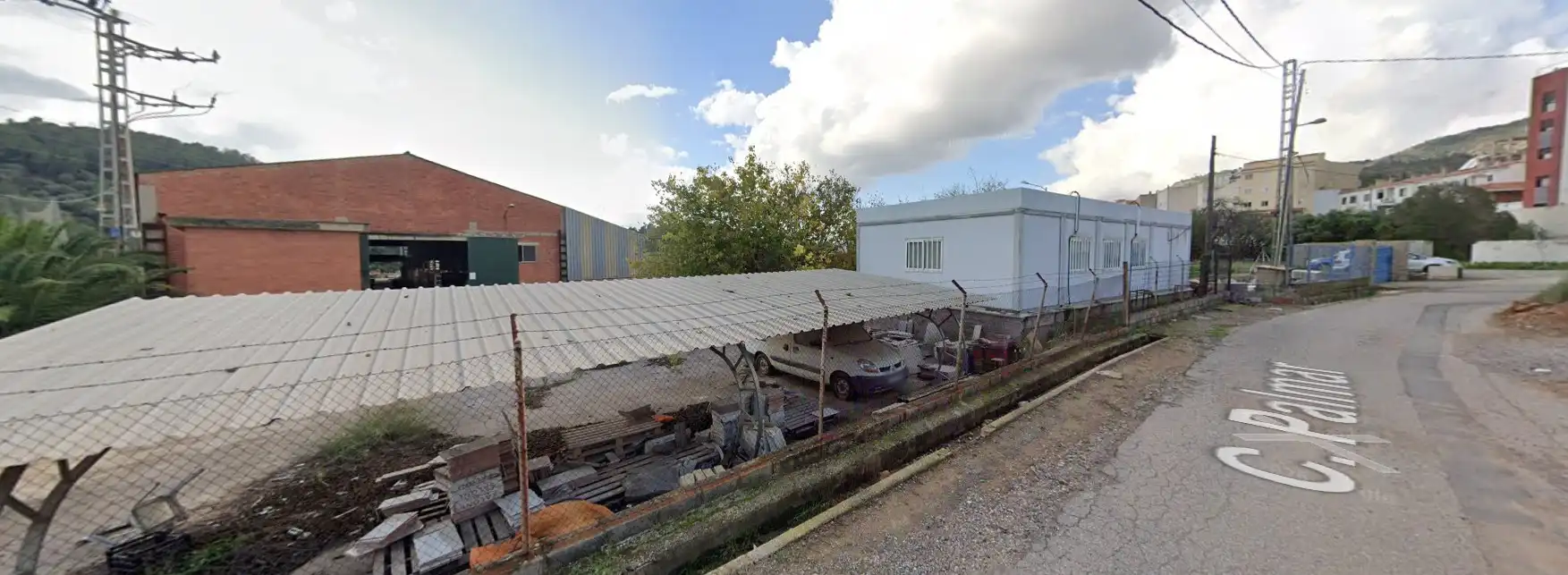 Vista exterior de Nau industrial en venda en Borriol