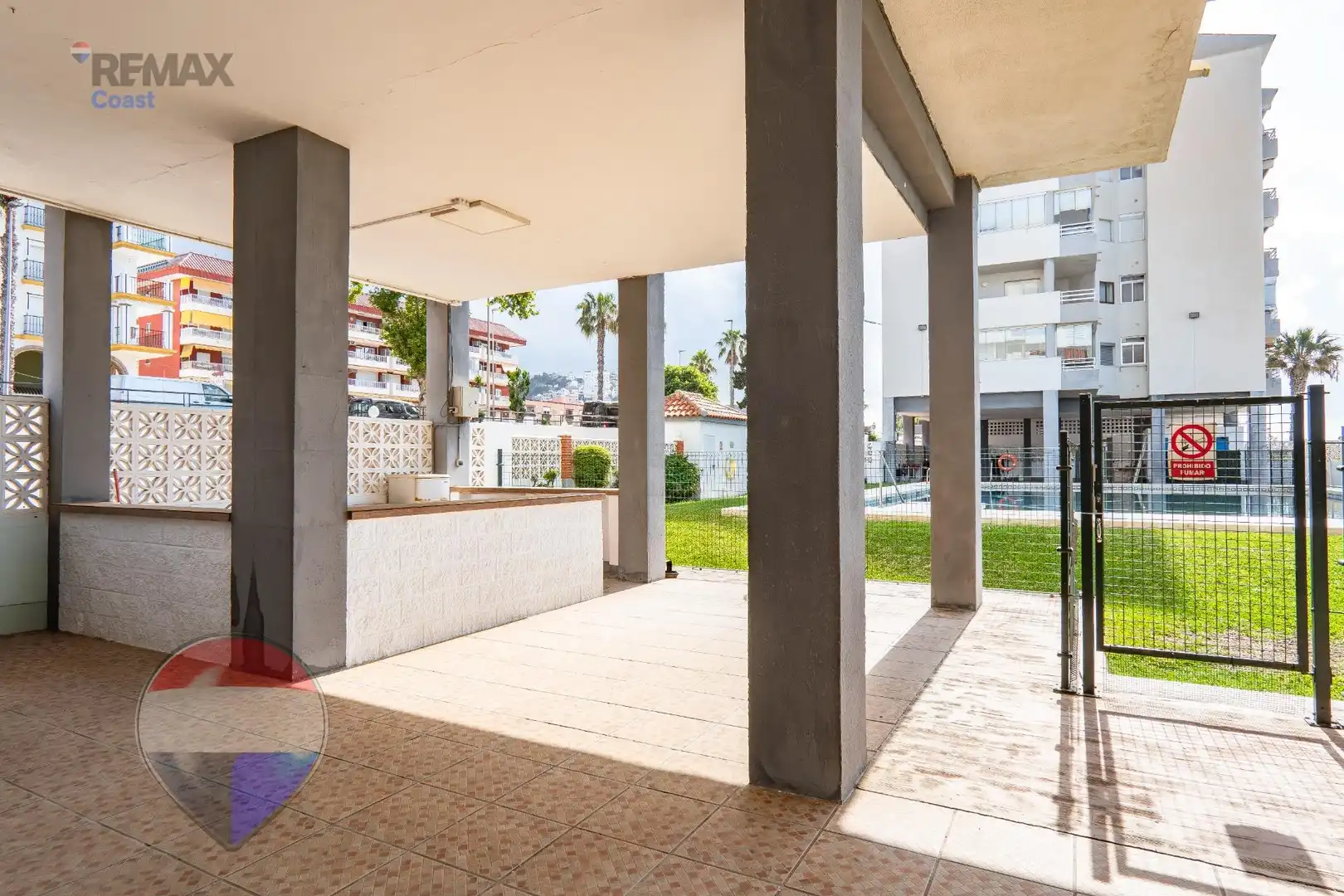 Terraza de Apartamento de alquiler en Rincón de la Victoria con Aire acondicionado, Calefacción y Amueblado