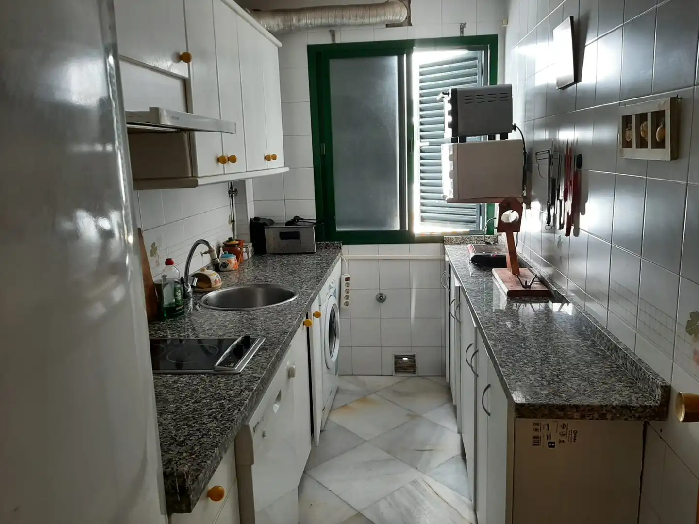 Cocina de Apartamento en venta en El Portil con Terraza, Amueblado y Piscina comunitaria