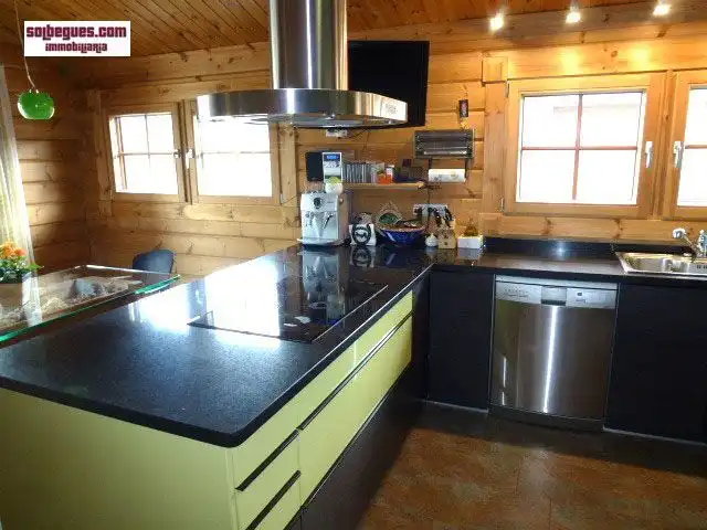 Cocina de Casa o chalet en venta en Begues con Aire acondicionado, Calefacción y Jardín privado