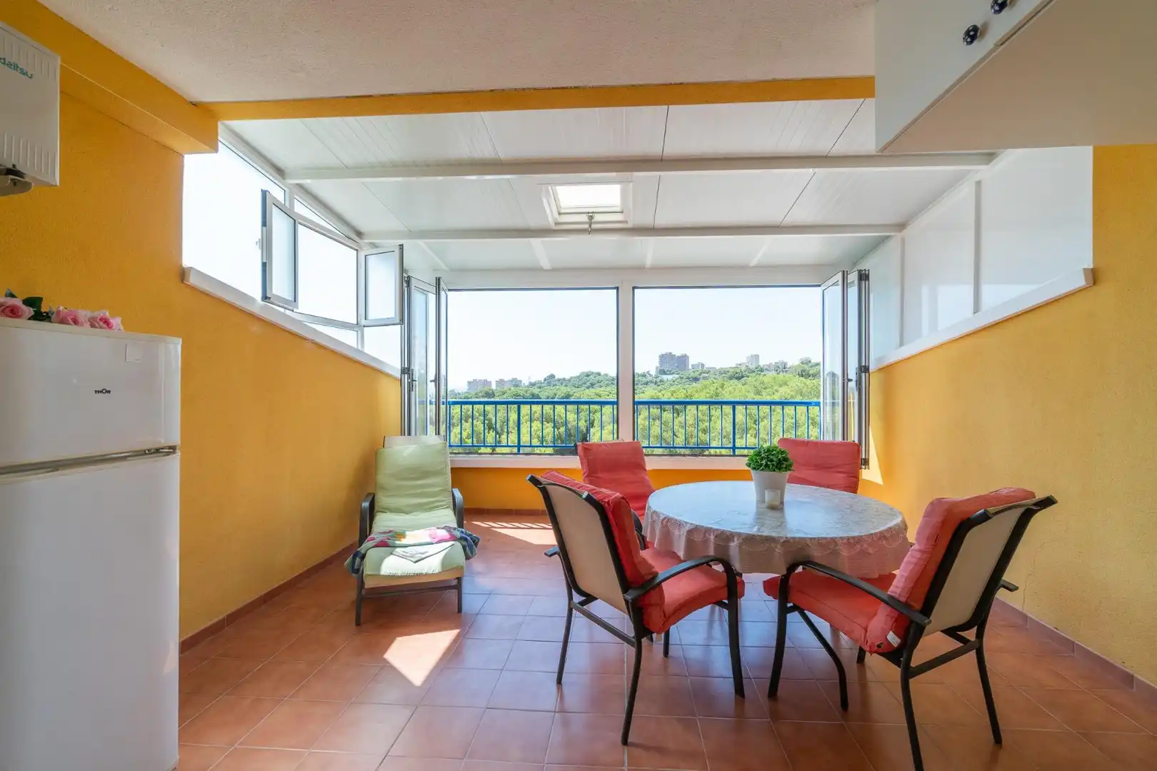 Balcony of Apartments for sale in Orihuela  with Air Conditioner, Swimming Pool and Furnished