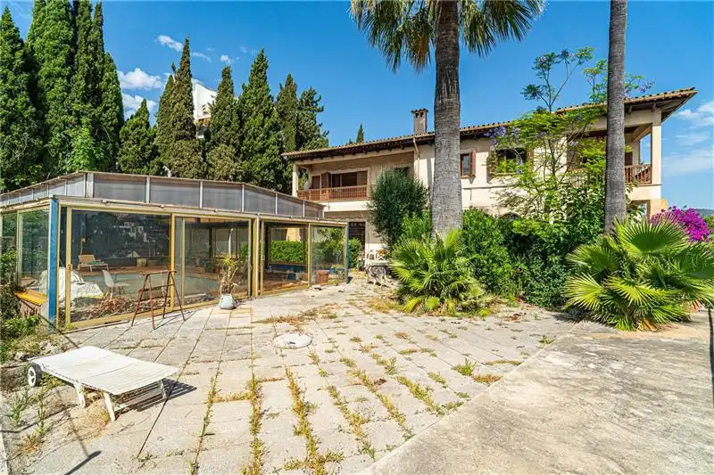 Jardín de Casa o chalet en venta en  Palma de Mallorca con Calefacción, Jardín privado y Terraza