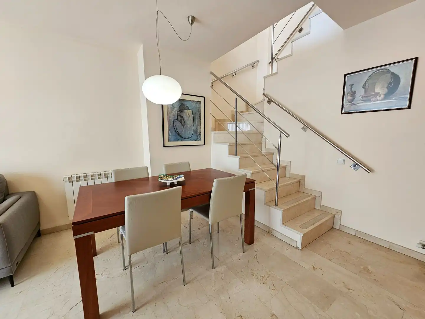 Dining room of Duplexes for sale in Terrassa  with Air Conditioner, Heating and Storage room