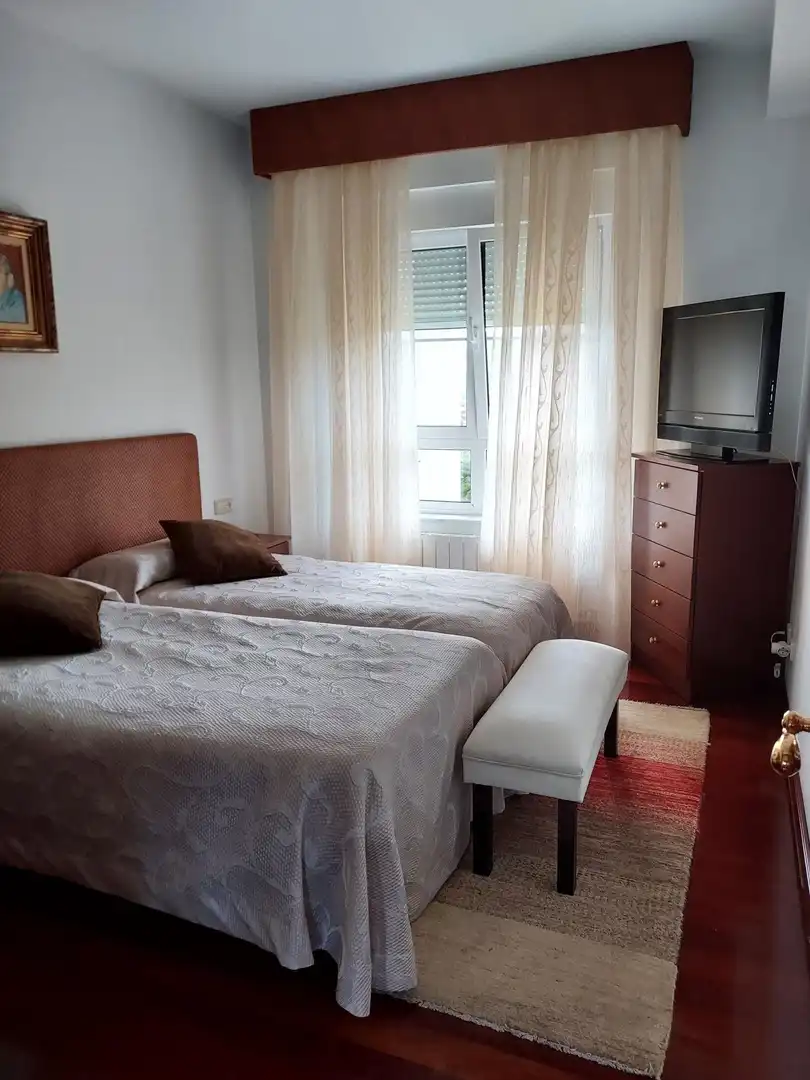 Bedroom of Houses for sale in Castrillón  with Heating, Private garden and Parquet flooring