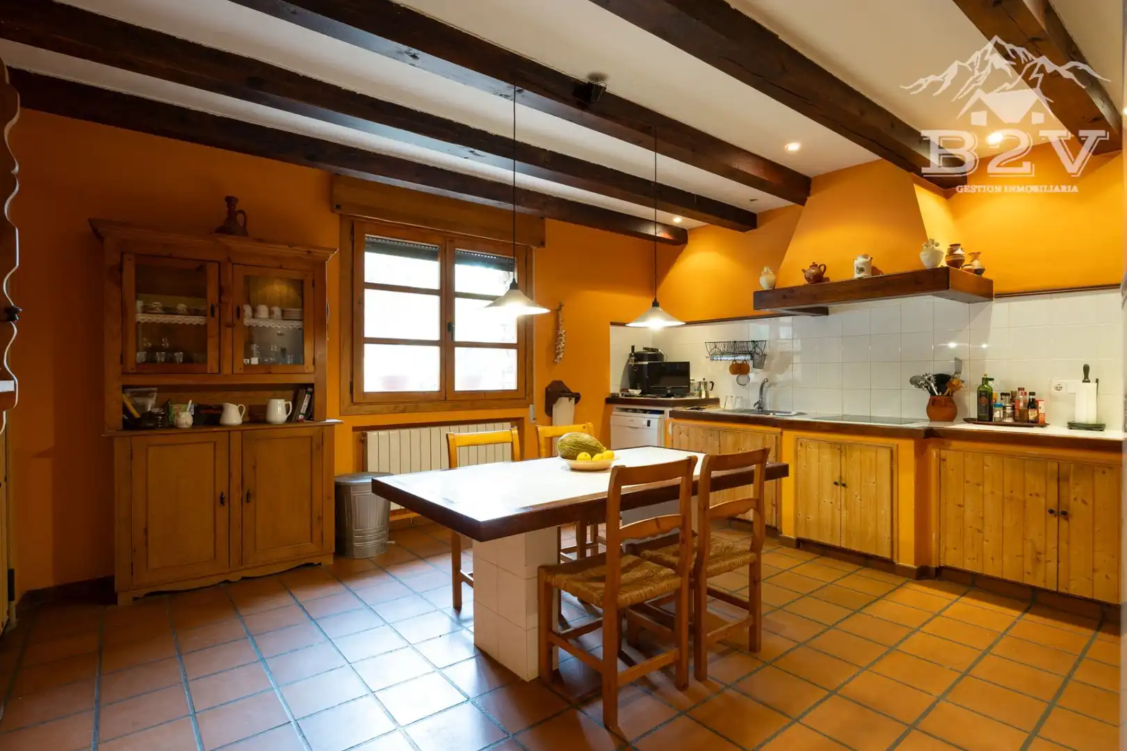 Cocina de Casa o chalet en venta en Garganta de los Montes con Aire acondicionado, Calefacción y Jardín privado