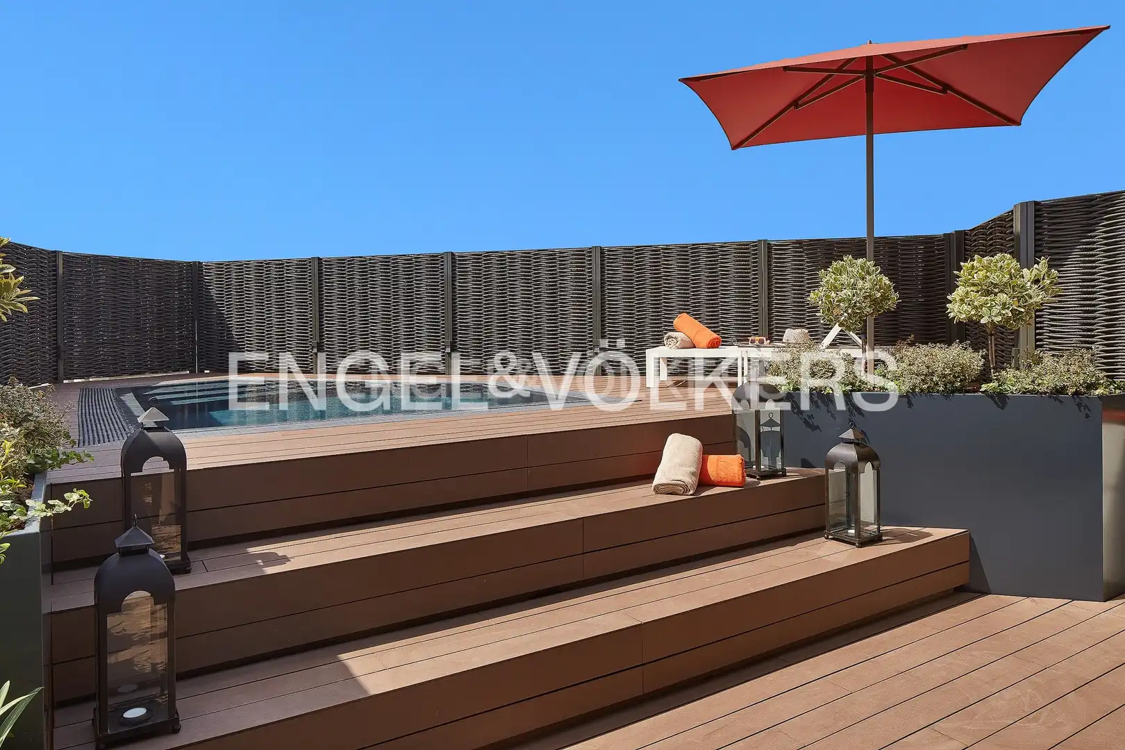 Terrace of Attic for sale in Barcelona  with Air Conditioner, Heating and Parquet flooring