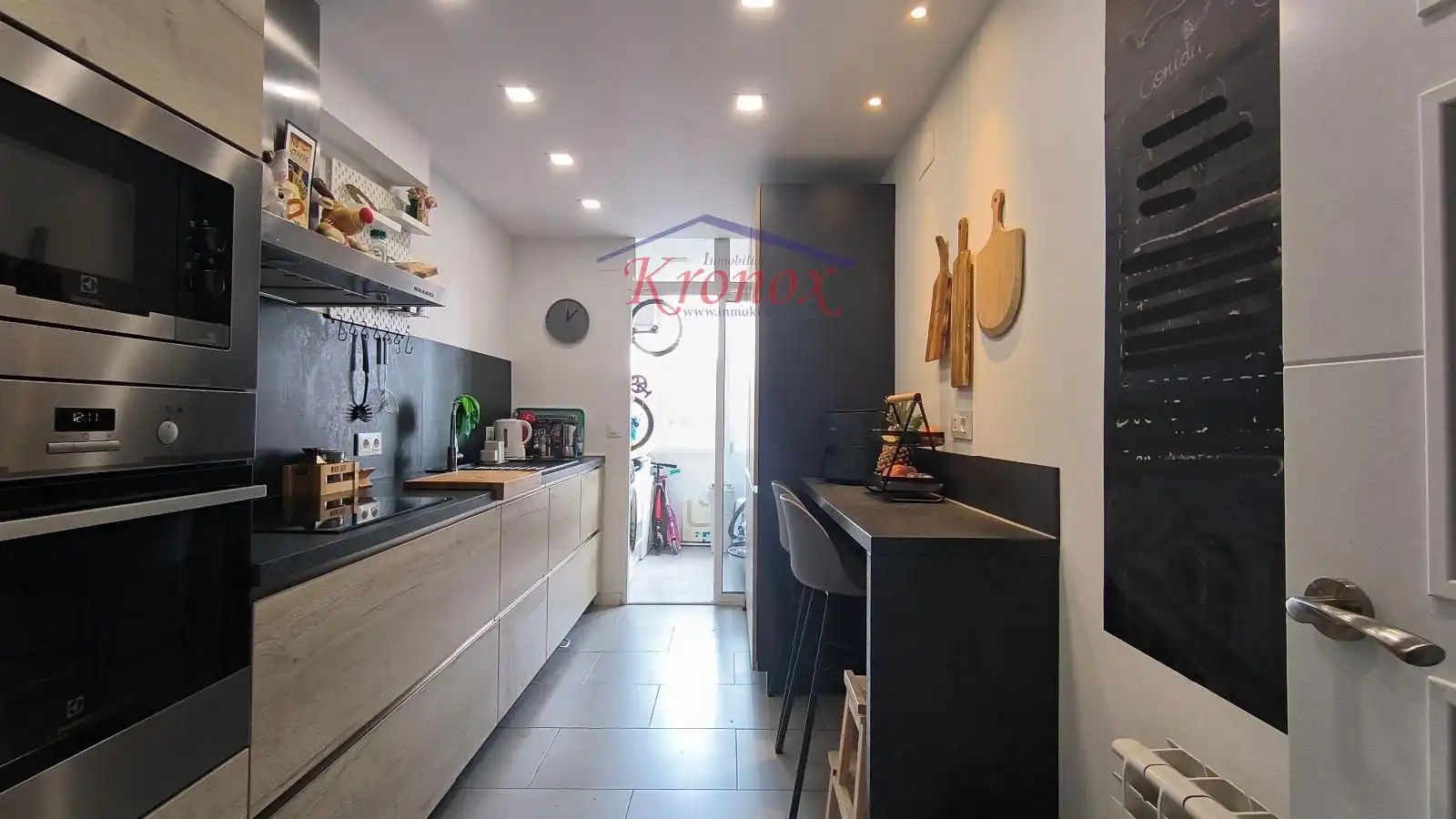 Küche von Wohnung zum Verkauf in Madrid mit Klimaanlage, Heizung und Terrasse
