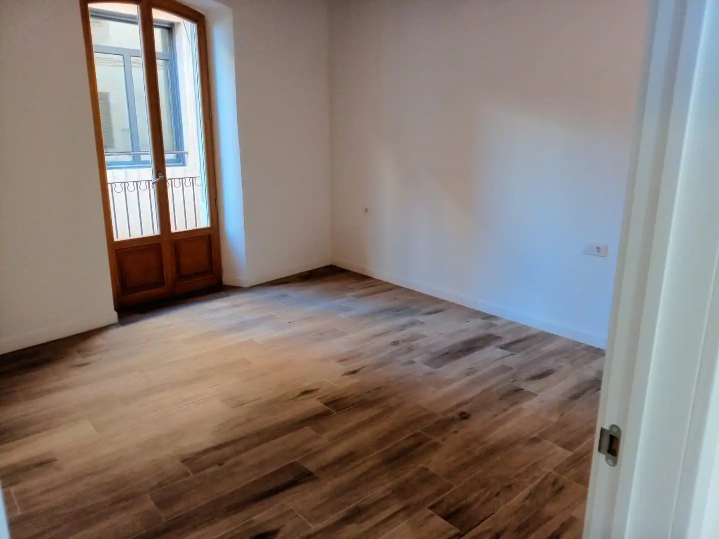 Sala de estar de Piso en venta en Vilafranca del Penedès con Parquet, Terraza y Balcón