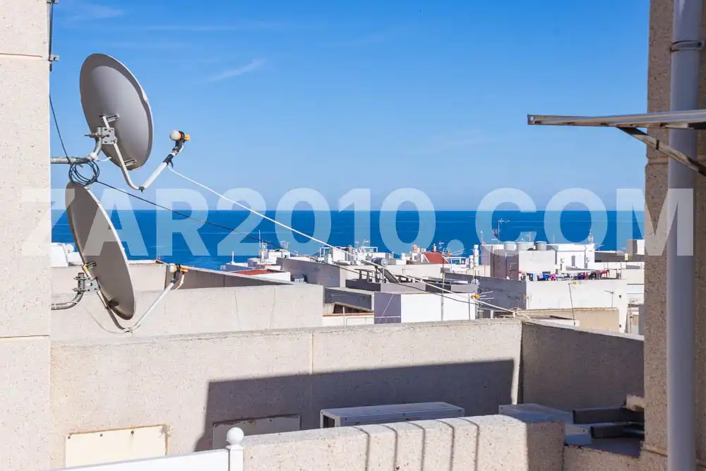 Exterior view of Attic for sale in Garrucha  with Air Conditioner and Terrace