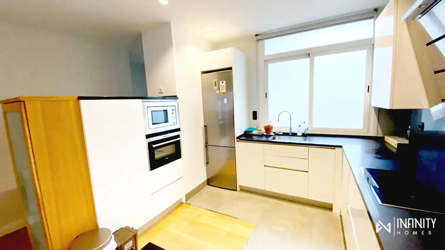 Cocina de Piso de alquiler en Bilbao  con Calefacción, Terraza y Balcón