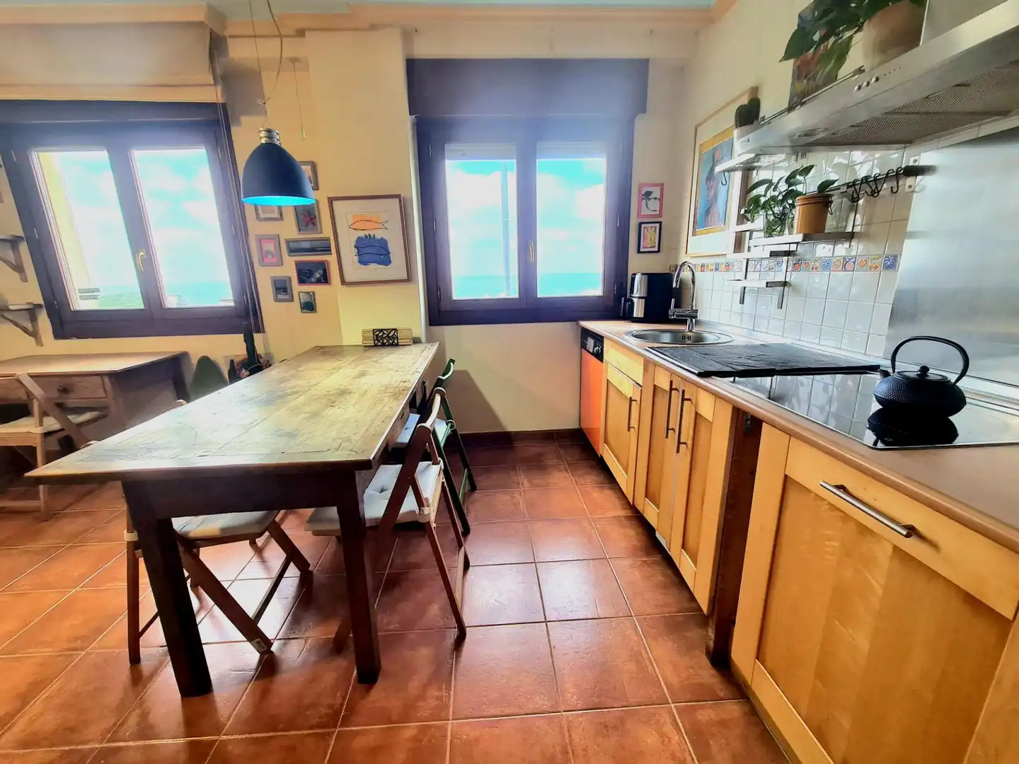 Kitchen of Flat for rent in Tapia de Casariego  with Heating and Furnished