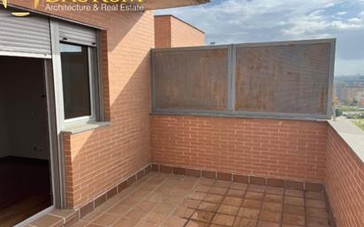 Terrace of Attic for sale in  Madrid Capital  with Terrace and Swimming Pool