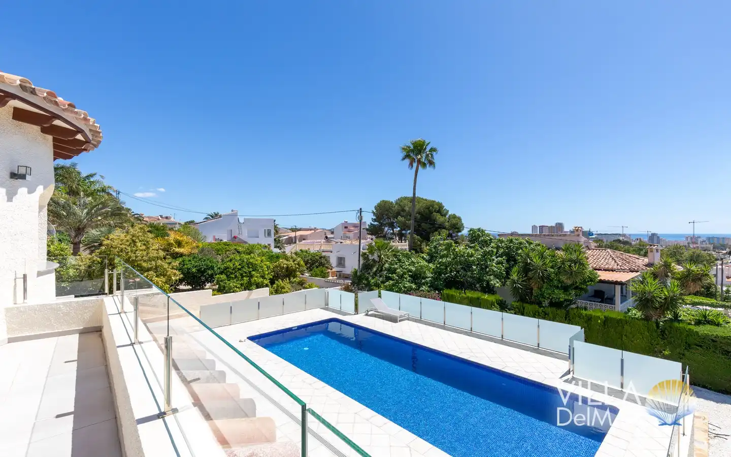 Swimming pool of Houses for sale in Calpe / Calp  with Air Conditioner, Heating and Private garden
