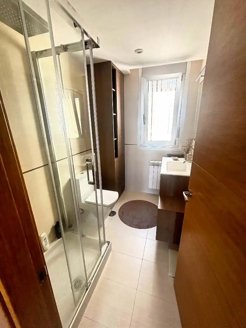 Bathroom of Flat for sale in Burela  with Heating, Parquet flooring and Storage room