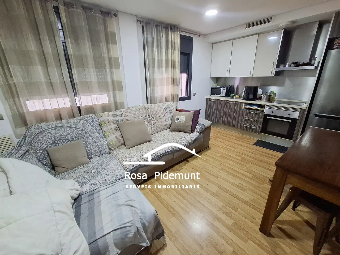 Sala de estar de Piso en venta en Lloret de Mar con Aire acondicionado, Calefacción y Amueblado