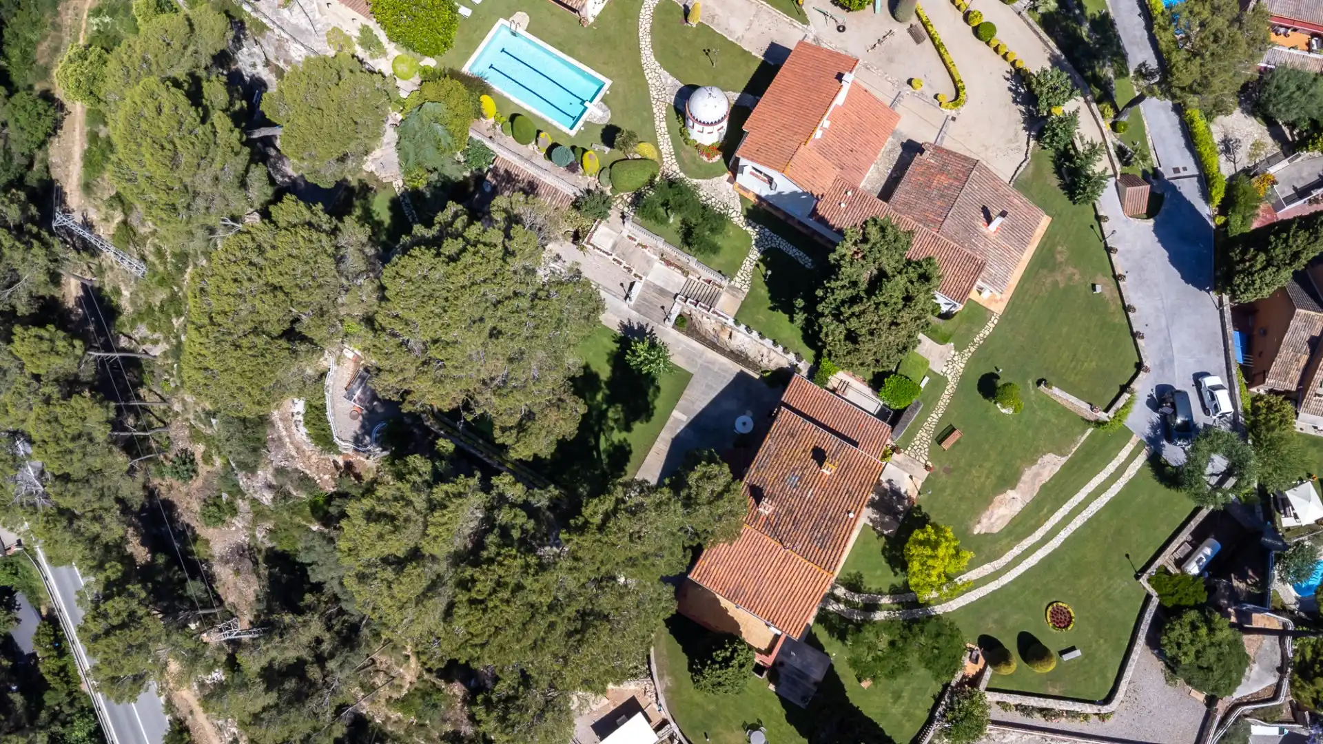 Vista exterior de Finca rústica en venda en Corbera de Llobregat amb Aire condicionat, Calefacció i Terrassa