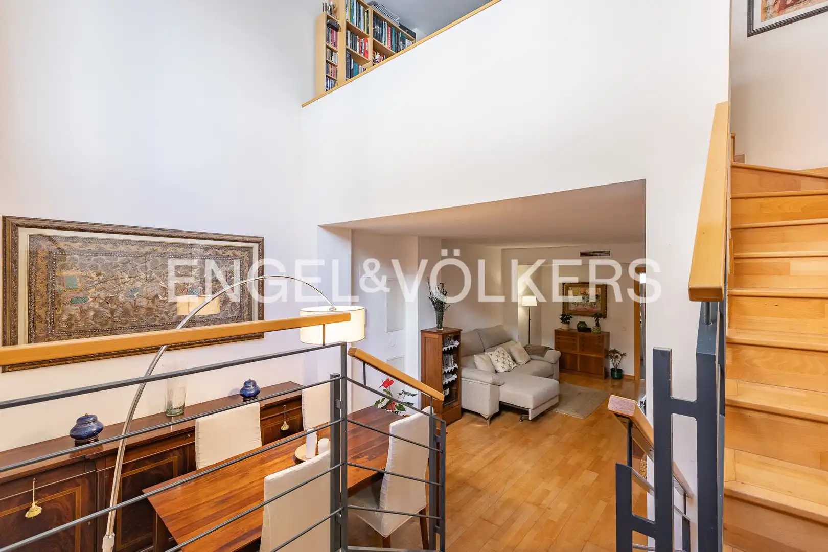 Sala de estar de Piso en venta en Barcelona con Aire acondicionado, Calefacción y Parquet