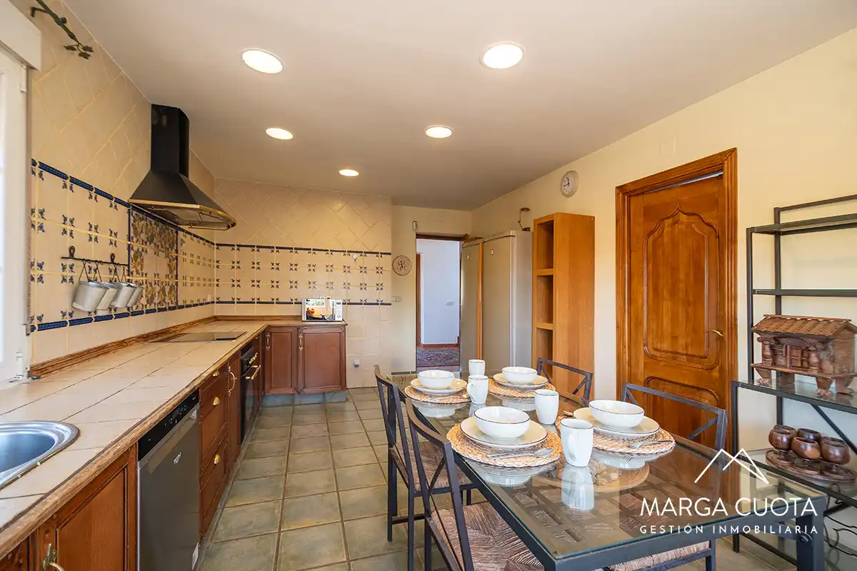 Kitchen of Houses for sale in Valdemorillo  with Heating, Private garden and Parquet flooring